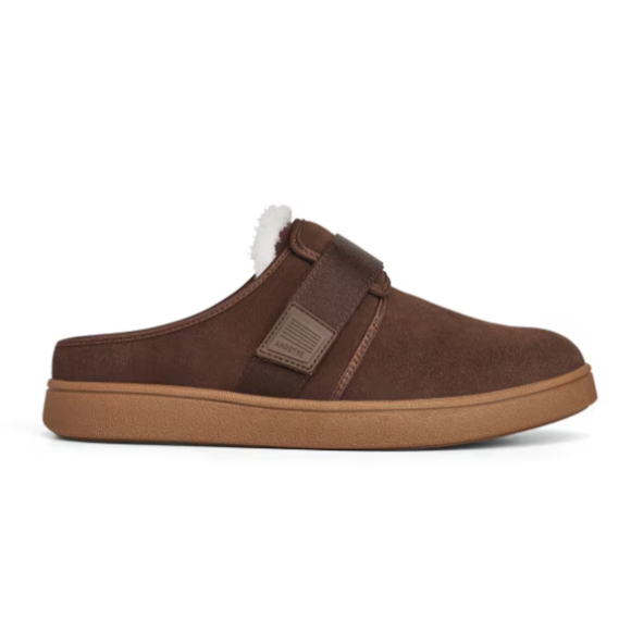 Anodyne No. 92 Men's Slipper Open Back-Espresso