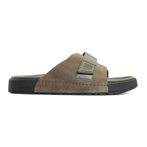 Anodyne No. 68 Men's Slide Sandal-Olive