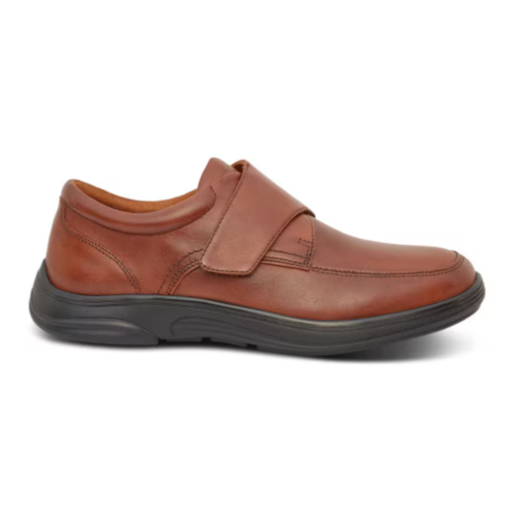 Anodyne No. 28 Men's Casual Oxford-Burnished Brown