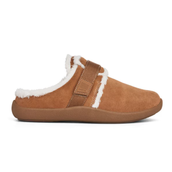Anodyne No. 99 Women's Slipper Open Back-Camel